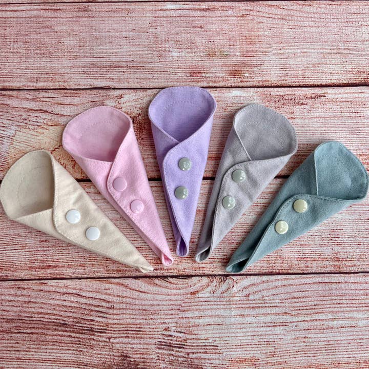 Protège-slips en flanelle réutilisables - Lot de 5 pour la vente par Bloom Pads