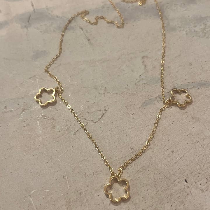 „Fanny“ halskæde, forgyldt for engroshandel hos Vivaz - Fine Jewellery