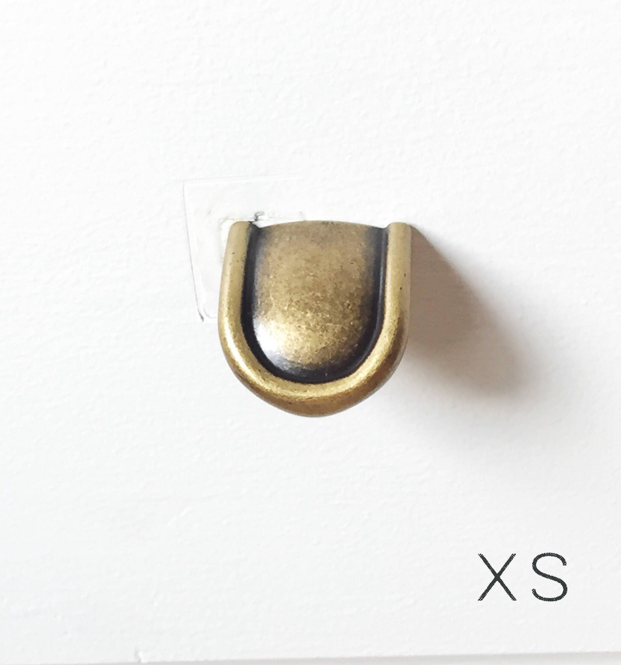 Industry Hardware - Wholesale Knob/Pull - Tab Finger Drawer Pulls "Ella" in Antique Bronze0