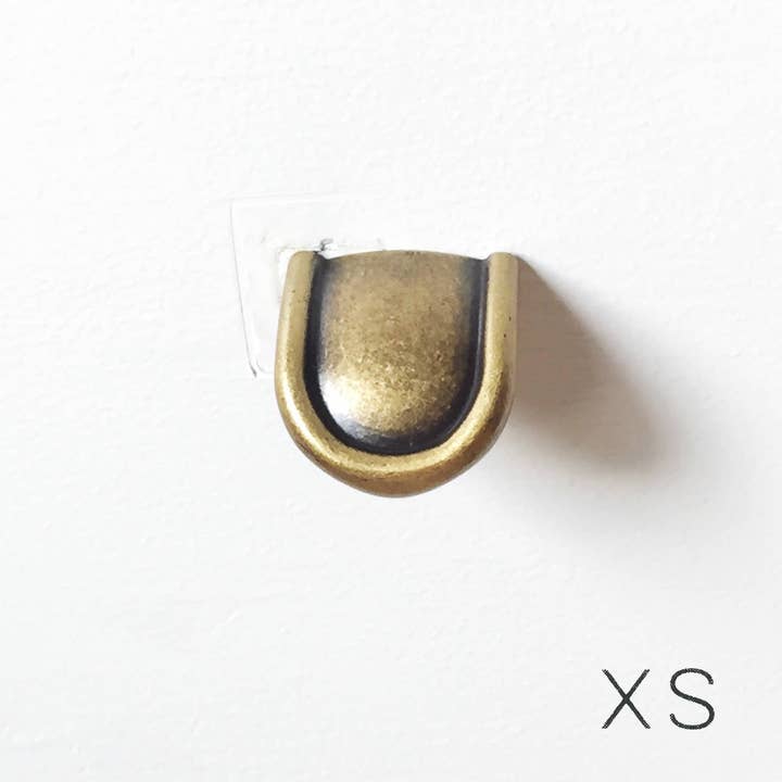 Industry Hardware - Wholesale Knob/Pull - Tab Finger Drawer Pulls "Ella" in Antique Bronze