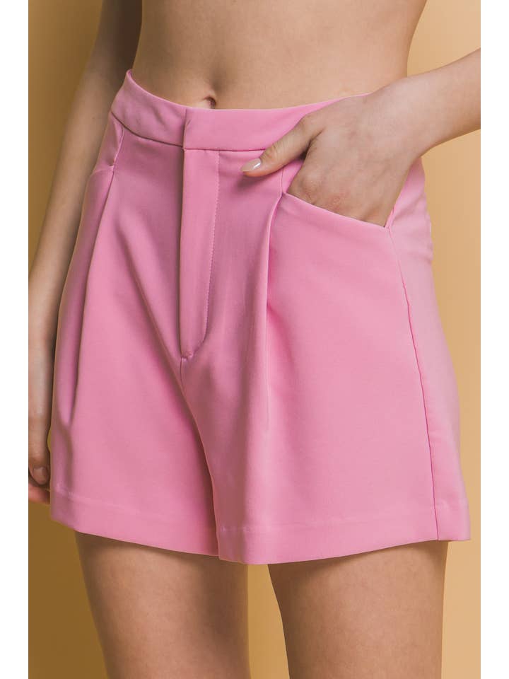 42POPS - Vente Short – femme - ",.....Shorts tissés à taille plissée avec poches2