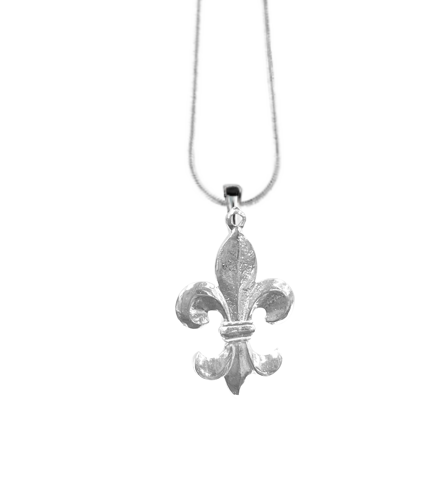 House of Morgan Pewter - Wholesale Pendant/Charm Necklace - Fleur De Lis - Louisiana State Symbol Gifts5
