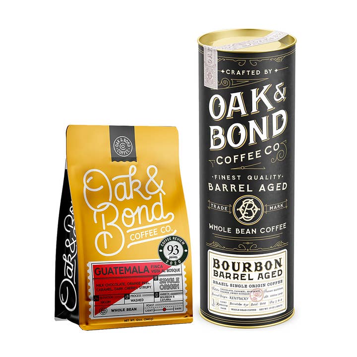 Coffret pour les amateurs de café pour la vente par Oak and Bond Coffee Co.
