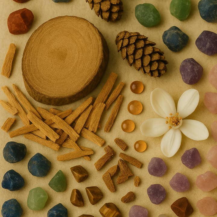 ORISTONE - Wholesale Essential oil roll-on - Gemstone Essential Oil Roll-On · TAN · Deep Sandalwood4