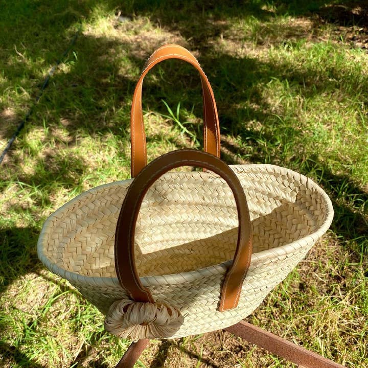 craftberber - Wholesale Beach Bag - French Baskets, moroccan straw basket, straw bag, Beach Bag4