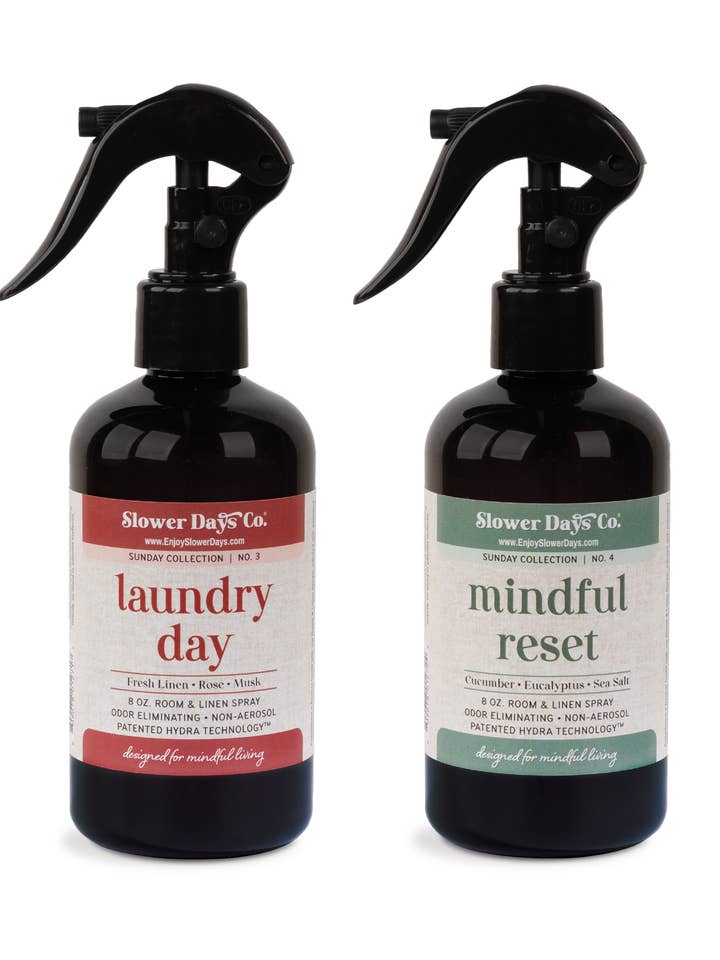 Sunday Collection - Room & Linen Spray Prepack for wholesale by Slower Days Co.