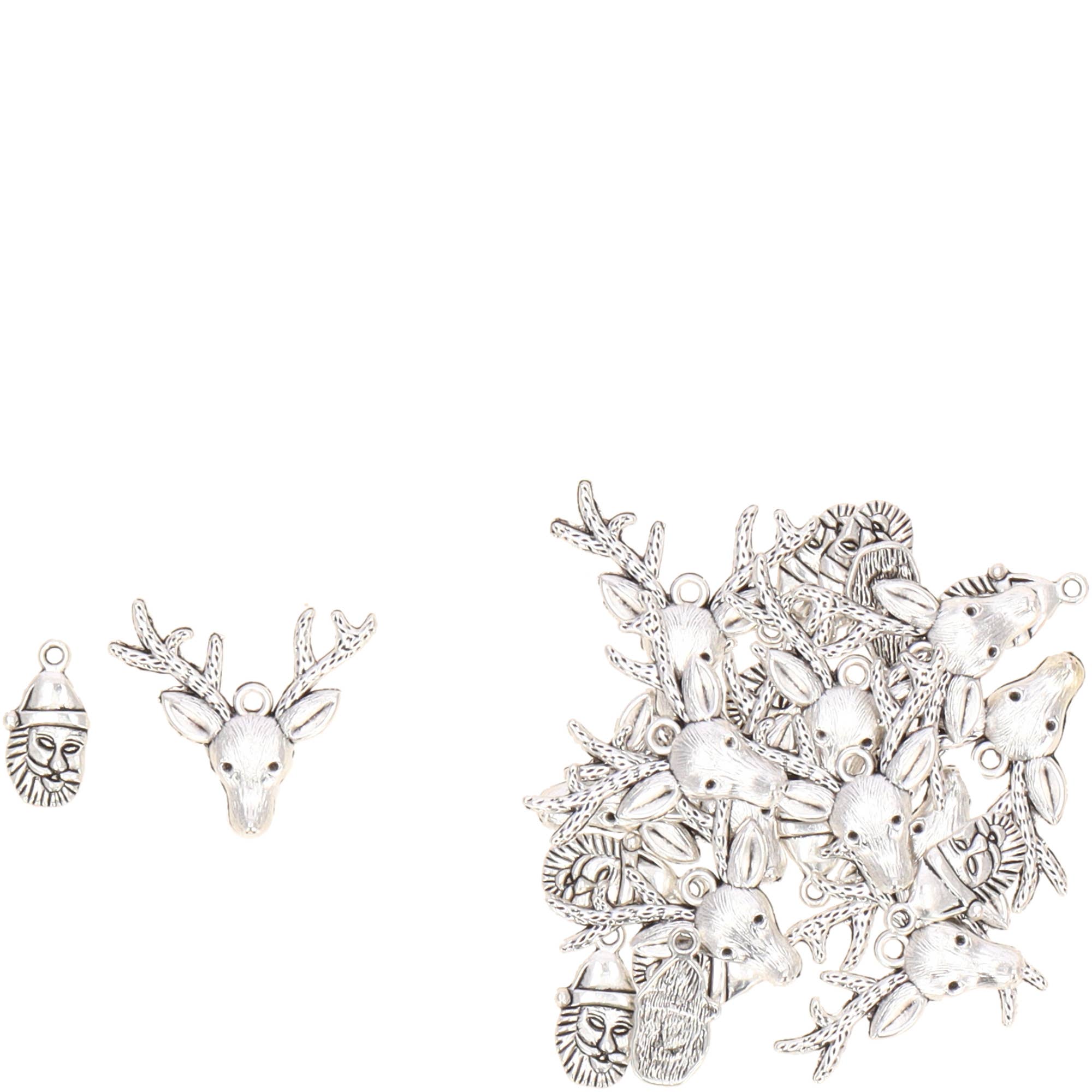 Vosteen - Vente Bibelots/décorations d'extérieur - Cintre Esther en métal avec boucle, 24 pièces/sac, 2 m0