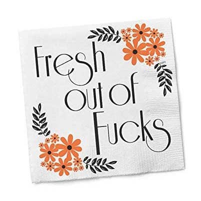 Funny Cocktail Napkins | Unfiltered Humor | Adult Gift for wholesale by Twisted Wares