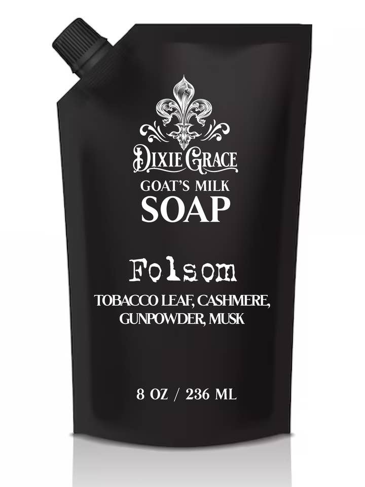 Folsom - Goat's Milk Soap - Refill Bag for wholesale by Dixie Grace