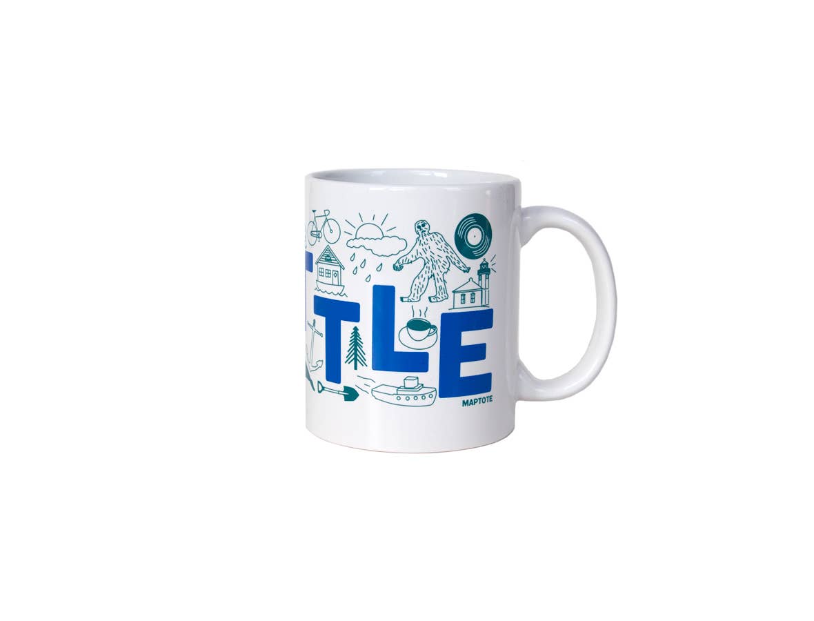Maptote - Vente Tasse à café - Mug Seattle2