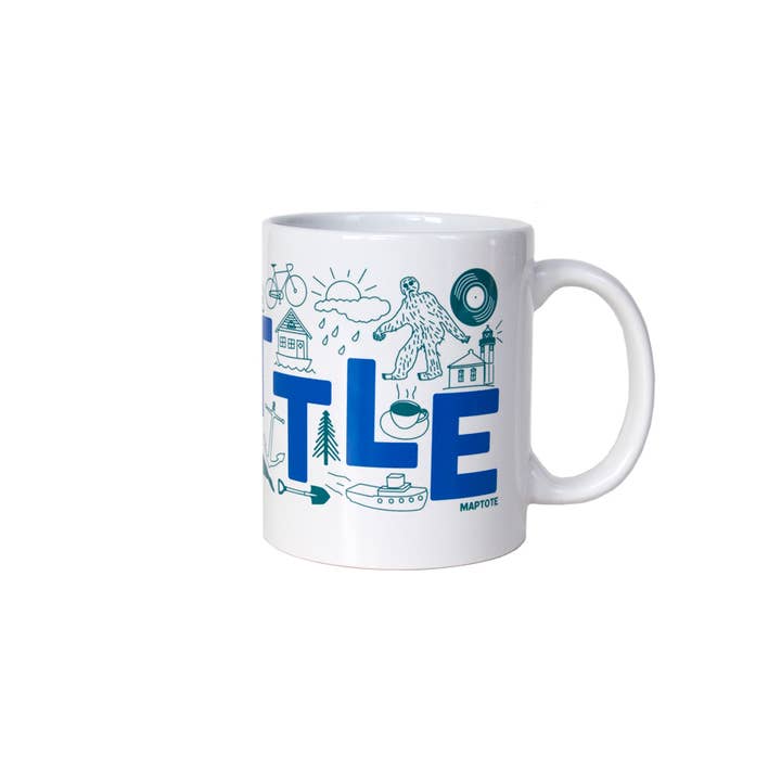 Maptote - Vente Tasse à café - Mug Seattle2