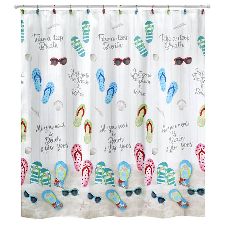 Beach Mode Shower Curtain for wholesale by Avanti Linens