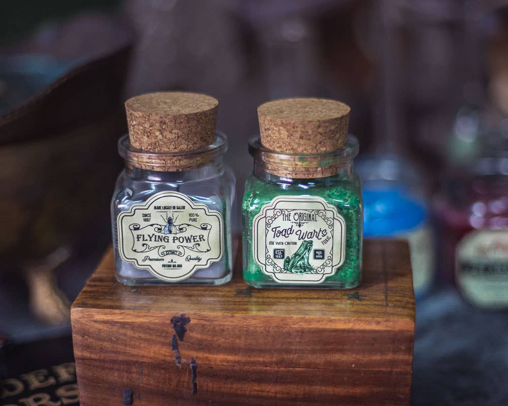 Costurero Real - Wholesale Jar/Filled Candle - Halloween Decor Potion Candle Apothecary Witch Dark4