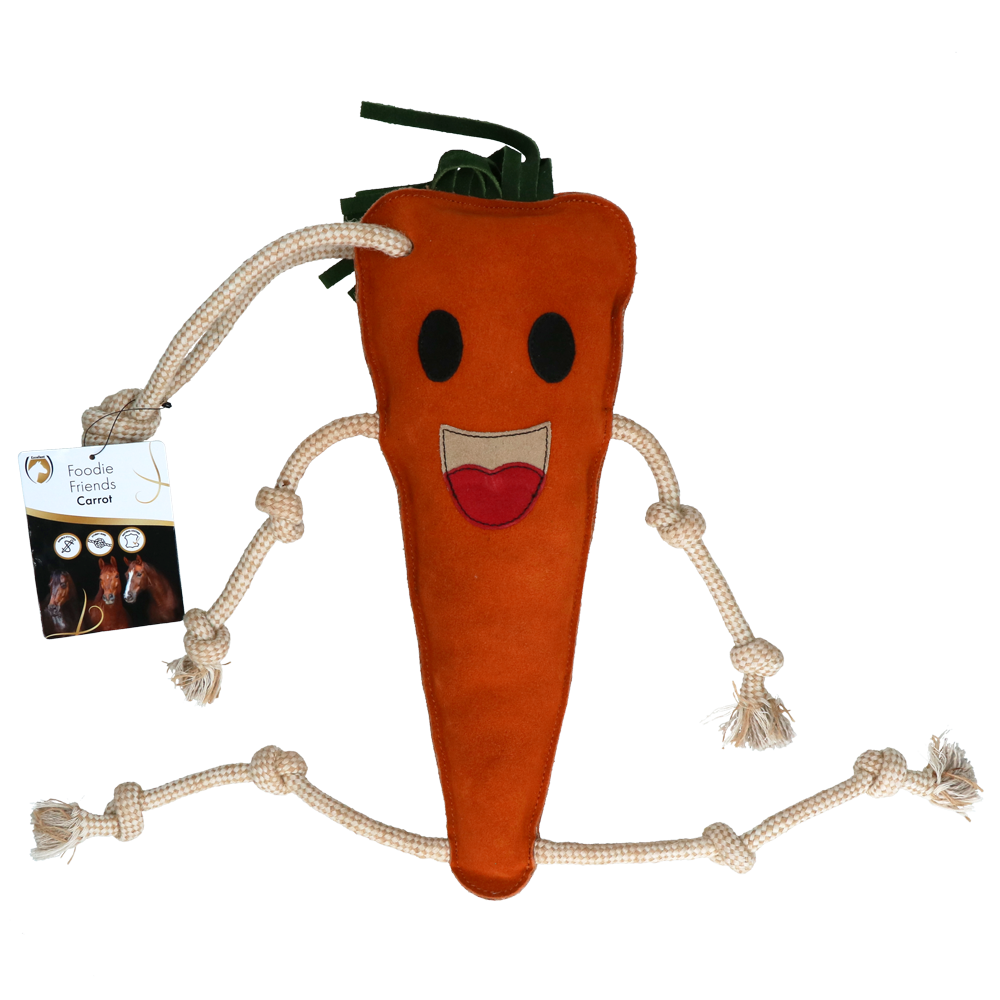 Hofman Animal Care – Engroshandel Tøjdyr - Hund – Hofman Animal Care Fremragende hestelegetøj med gulerod1