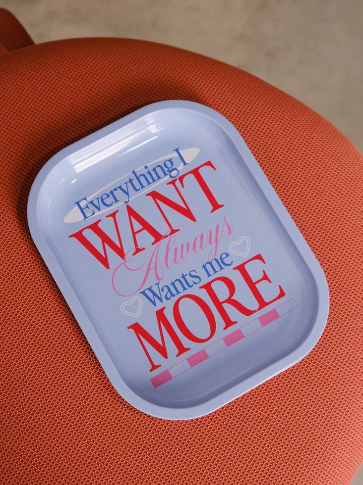 Everything I Want Rolling Tray for wholesale by Mure and Grand