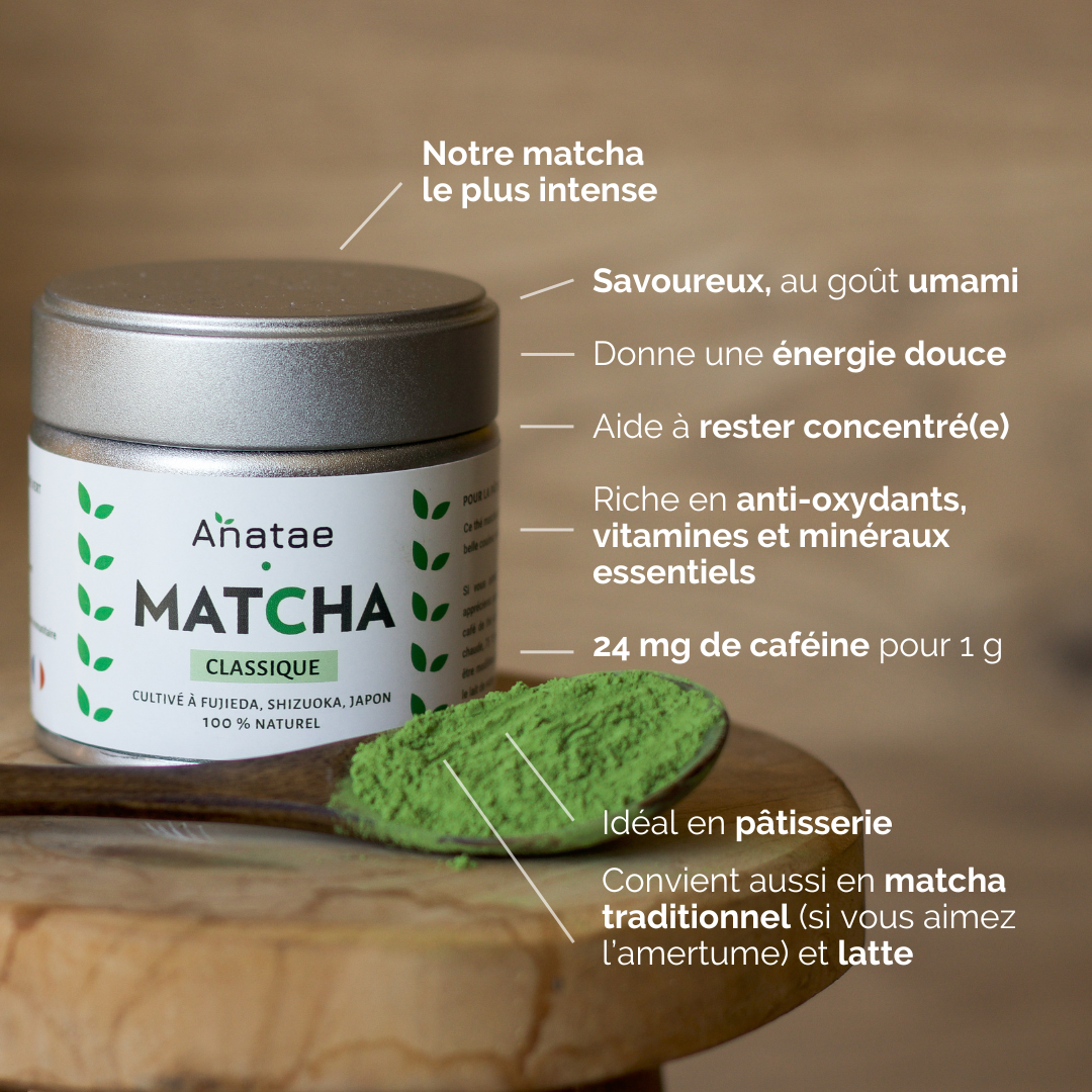 Anatae – Großhandel Stilltee – Schwangerschaft & Stilzeit – CLASSIC MATCHA TEE 30 g2