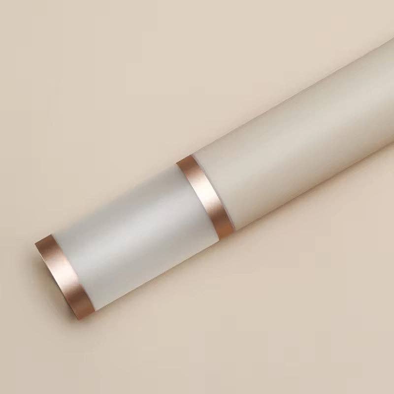 Elegant Design Supply - Wholesale Wrapping Paper Roll - Golden Frosted Edge Flower Wrapping Paper (20pcs/bag)18