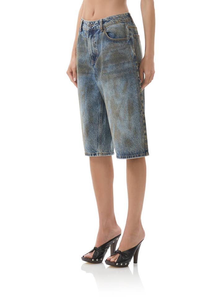 Derby Baggy Jorts - Dusty Tint Wash for wholesale on Faire2