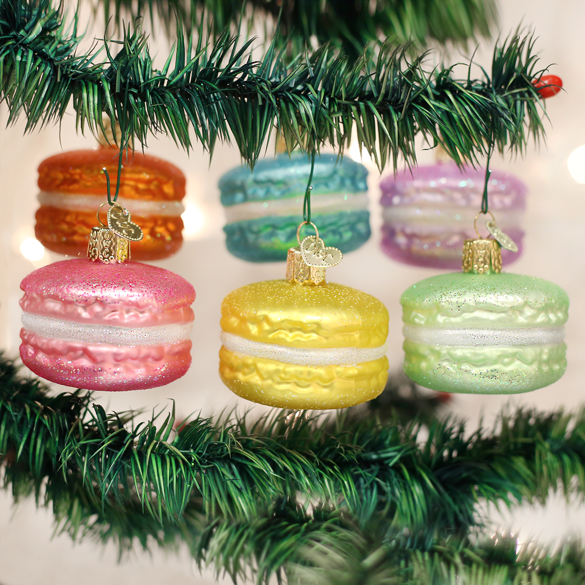 Old World Christmas - Wholesale Ornament Set - Macaron (A) Ornament0
