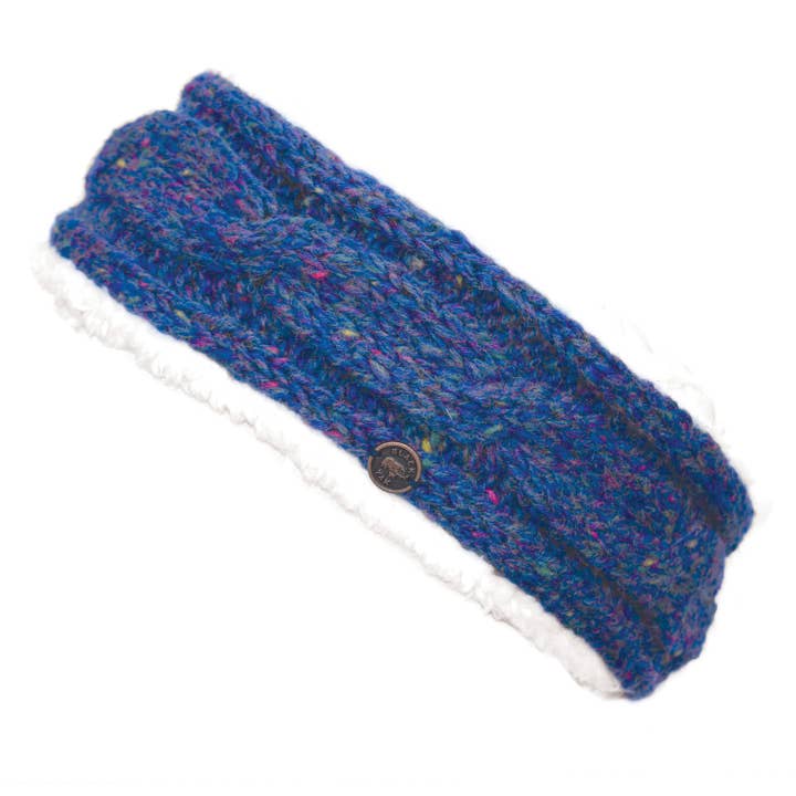 Black Yak Ltd - Wholesale Fashion Headband - Women's - Sherpa Heather Cable Headband - Pure Wool - Knitted8