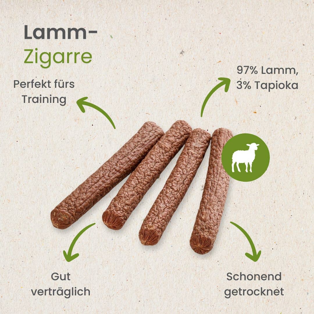 Kauartikel.com GmbH - Wholesale Pet Treats - Dog - Lamb cigar3