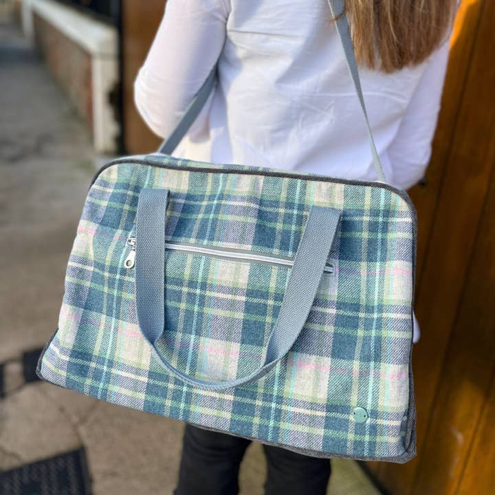 Tweed Weekend Bags for wholesale by Earth Squared