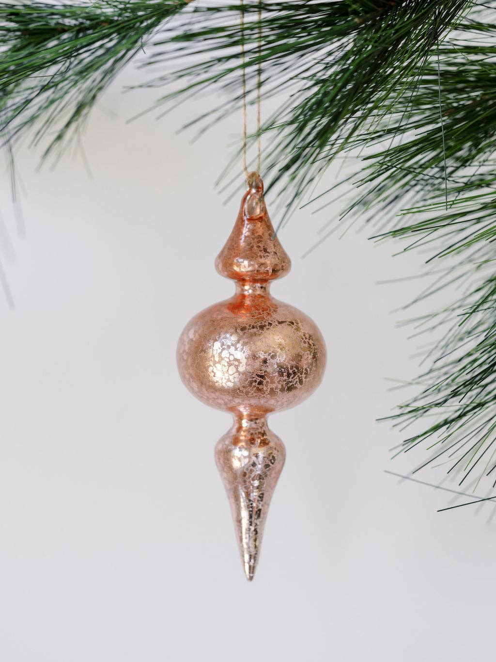 CG Hunter - Wholesale Ornament Set - Assorted Vintage Rose & Bordeaux Glass Finial Ornament10