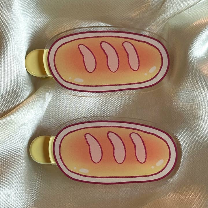 lu bremer design - Wholesale Hair Clip - Women's - bread baguette hair clip1