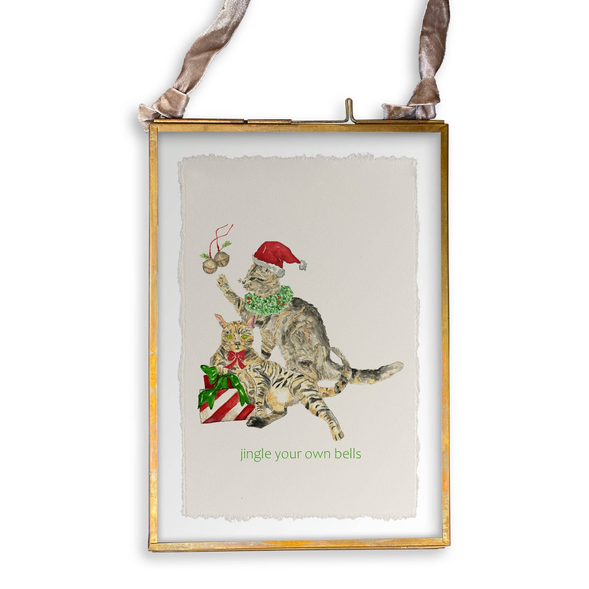 French Graffiti - Venta al por mayor Paños de cocina - Gatos Jingle Bells13