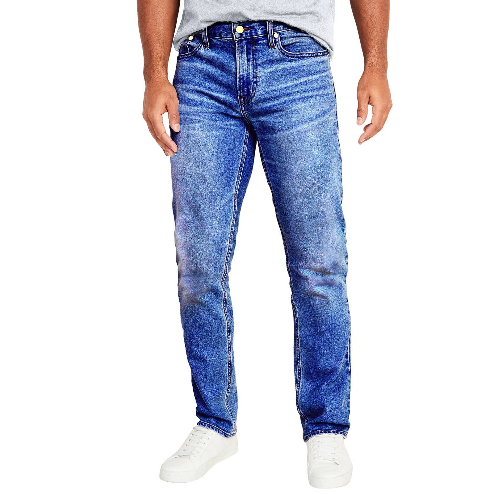 Galaxy By Harvic – wholesale Jeans – Men’s – Mens Flex Stretch Slim Straight Jeans Classic Denim Menswear2