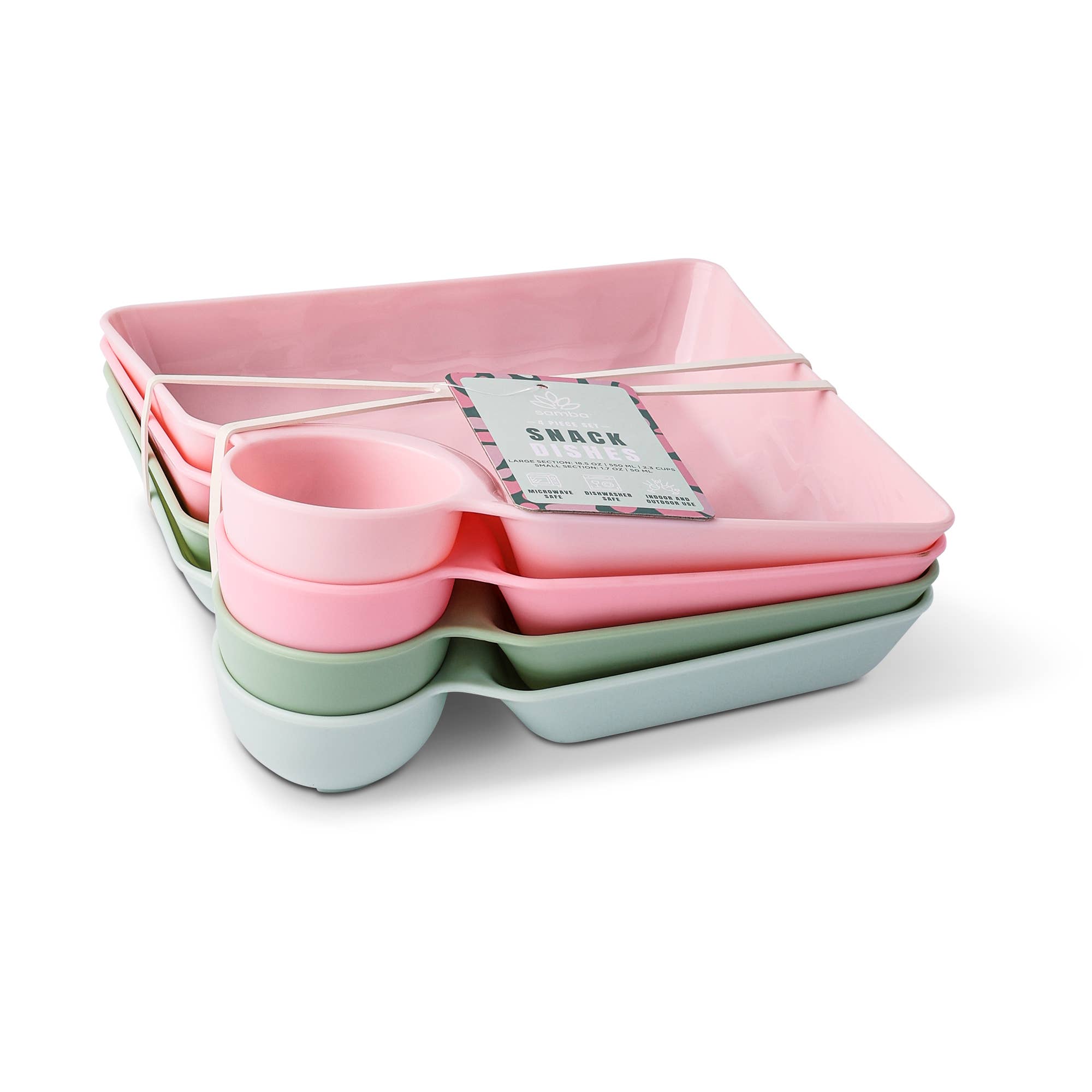 Core Home - Vente Plats - Paquet de 4 plats à grignoter - PSA/PKL/LF/EGL0