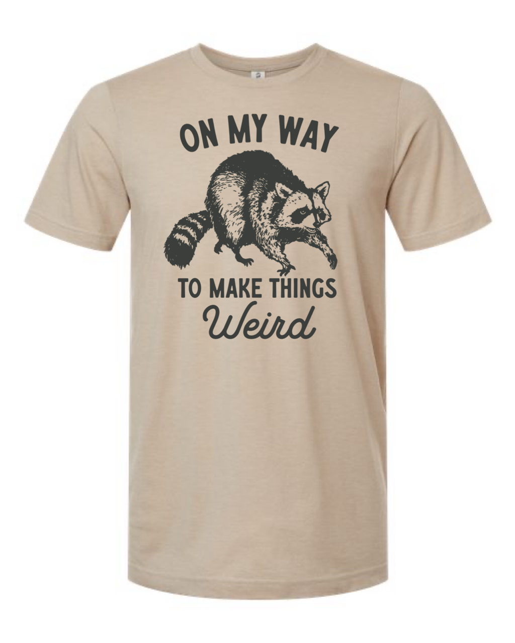 dkhandmade - Wholesale Screen Printed T-Shirt - Unisex - ON MY WAY TO MAKE THINGS WEIRD T-SHIRT2