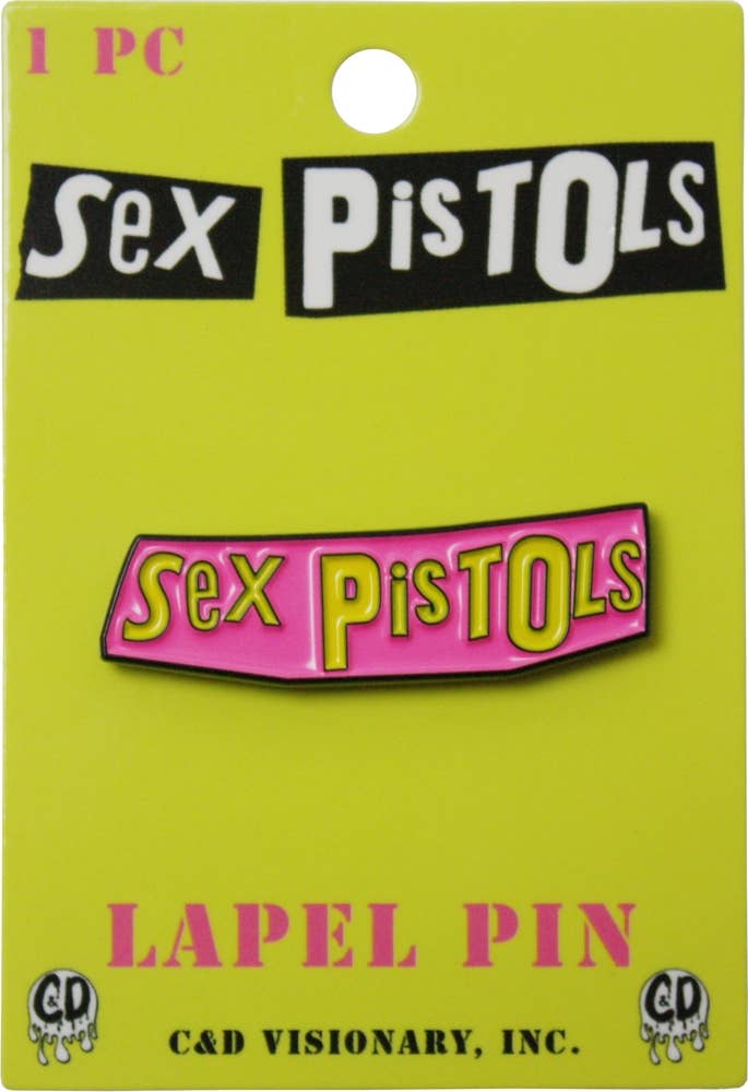 Square Deal Recordings & Supplies - Wholesale Lapel Pin/Button - Enamel Pin - Sex Pistols - 1970s Punk Rock Music Band0