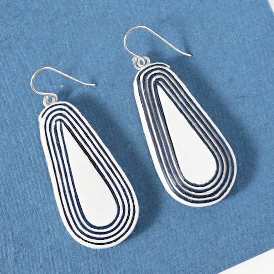 Clio Earrings with Sterling Silver for wholesale by One Kind Box