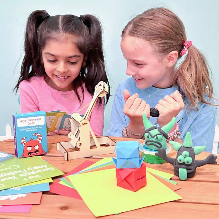Open The Joy – wholesale DIY craft kit – Child – Colorful Anger Management Box