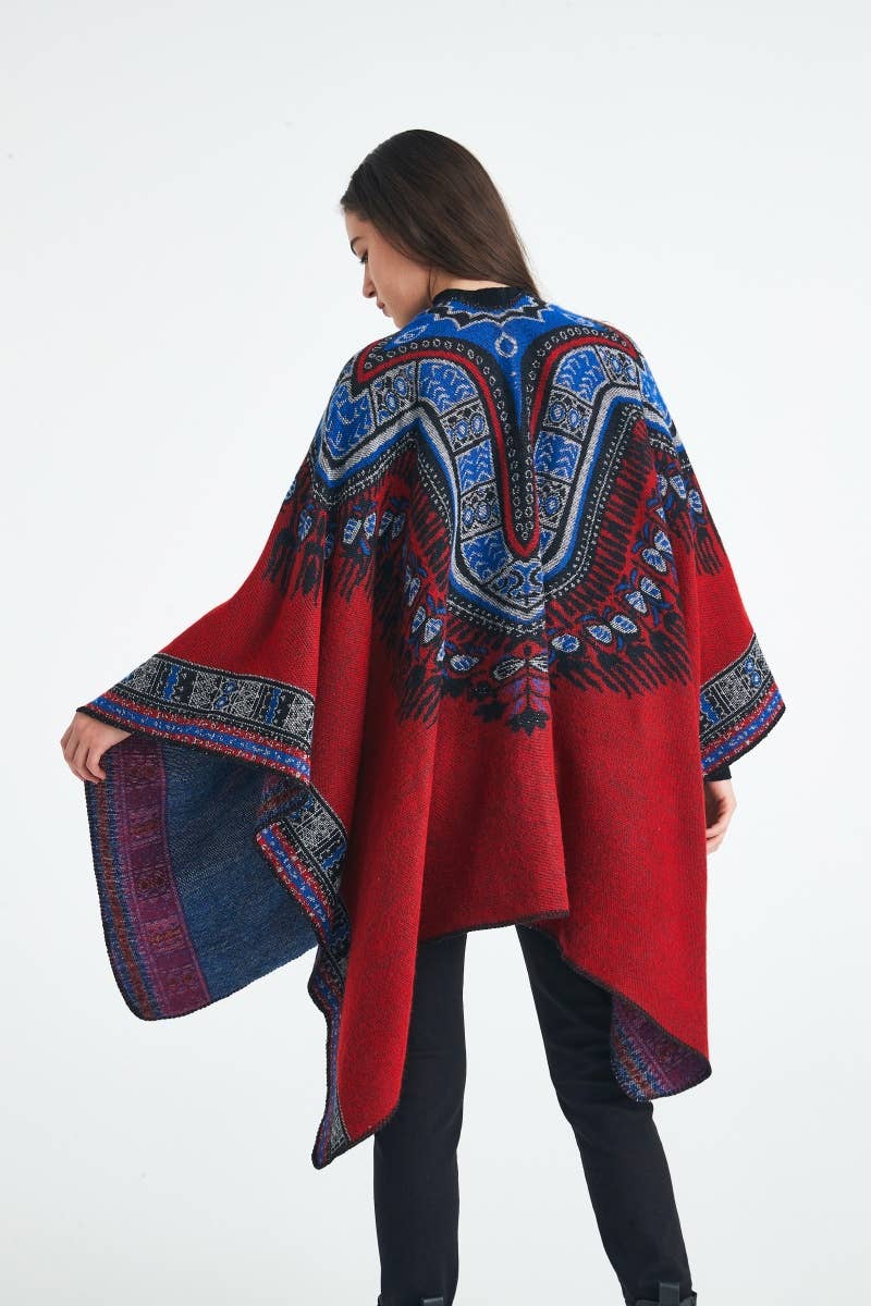 Justin & Taylor - Wholesale Kimono - Women's - Crimson Canyon Kimono1