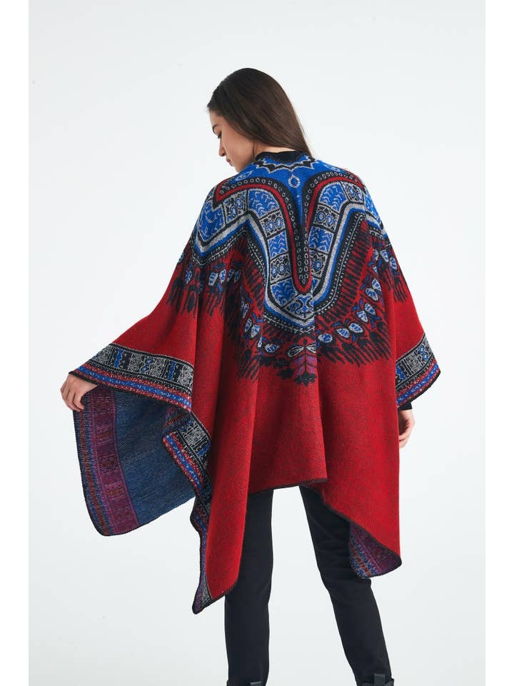 Justin & Taylor - Wholesale Kimono - Women's - Crimson Canyon Kimono1