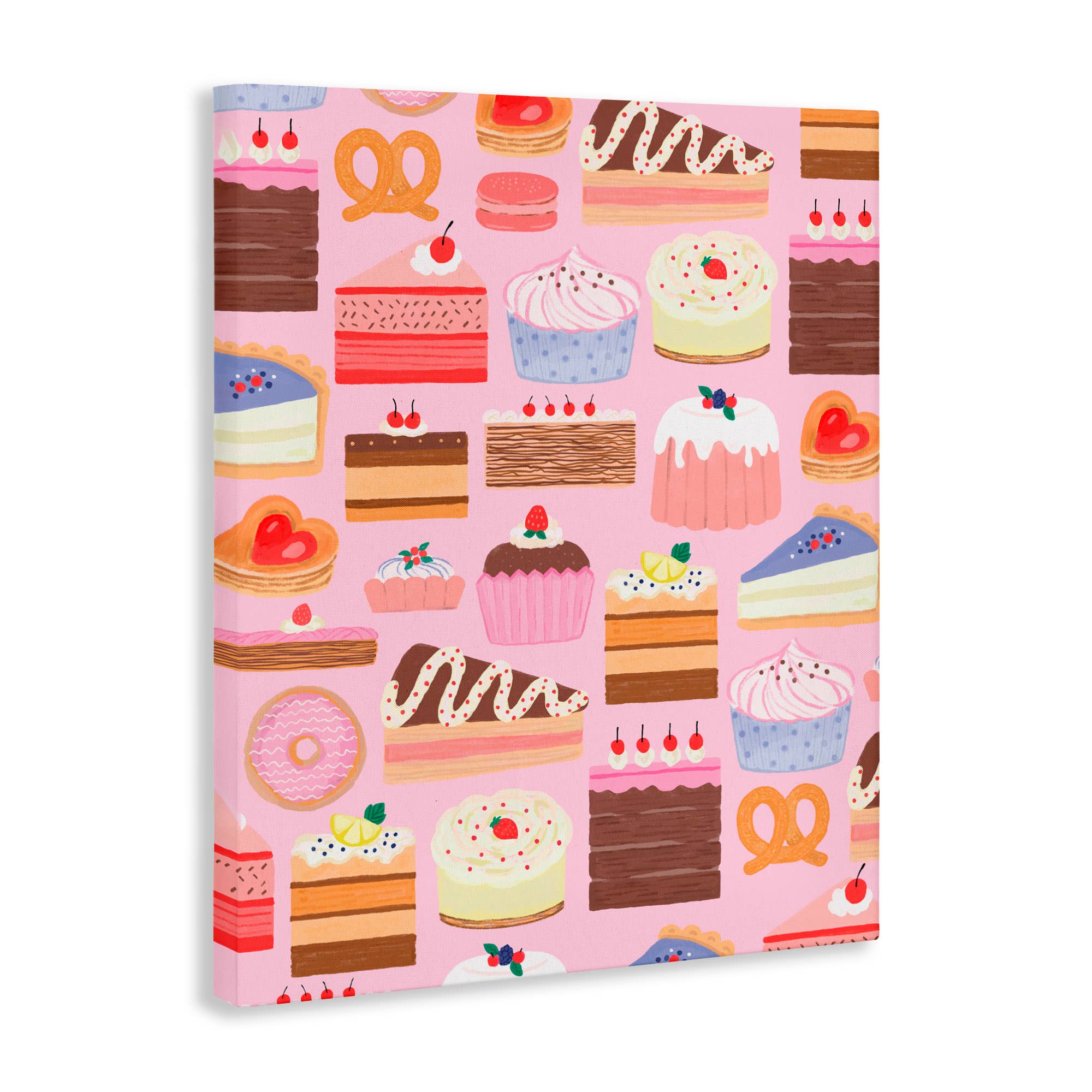 Stupell Industries - Vente Enseigne murale - Collection de Desserts Sweet Tooth - Art Mural Non Encadré10