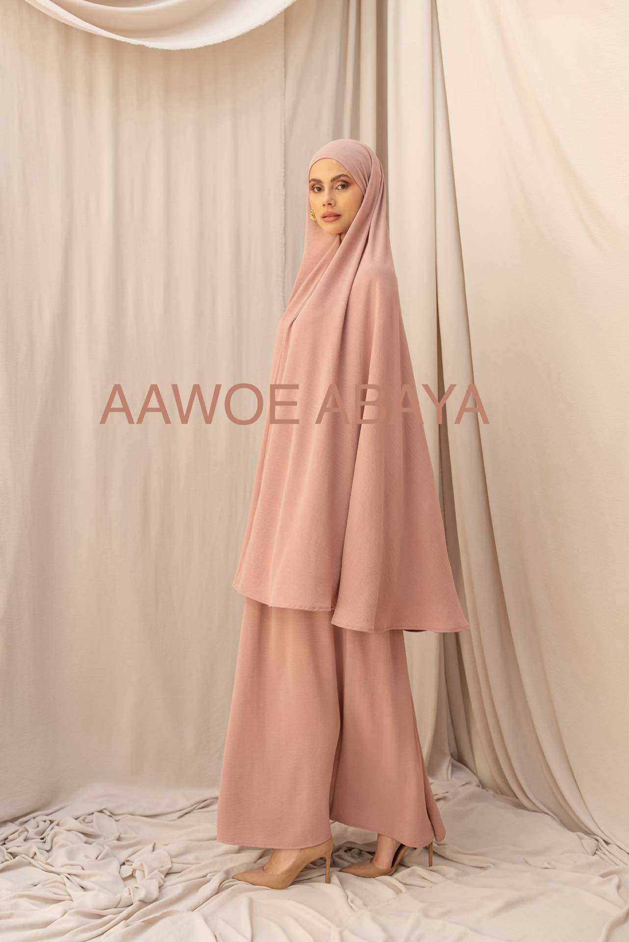 Aawoe Abaya - Wholesale Tops Set - Women's - Jilbab Janne Ready-to-Wear Elegant - 2801-SET16