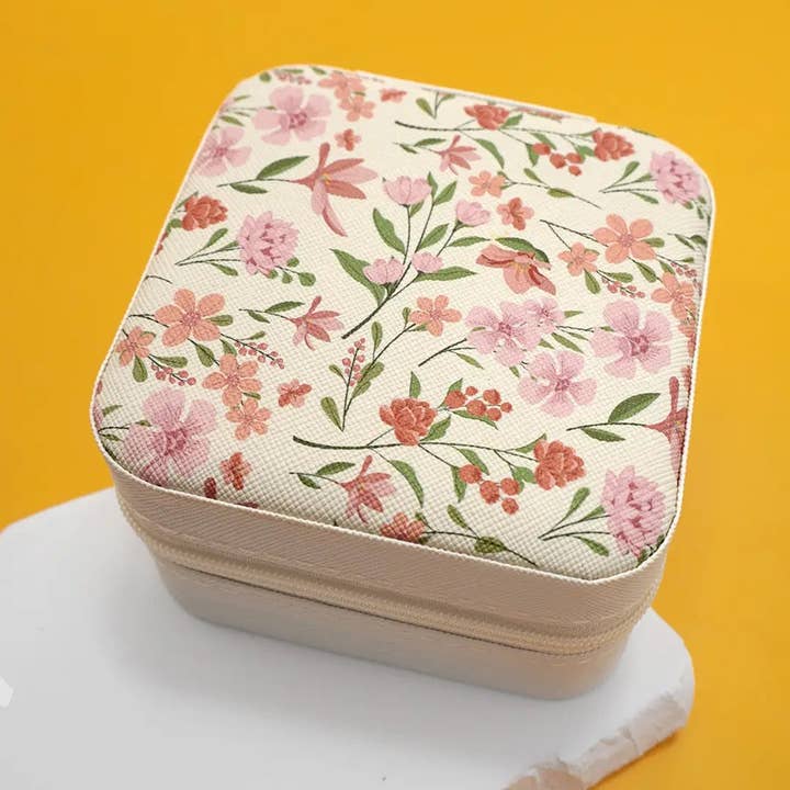 The Crown and Cradle Wholesale - Wholesale Jewellery box/organiser - Travel Jewelry Organizer | Floral