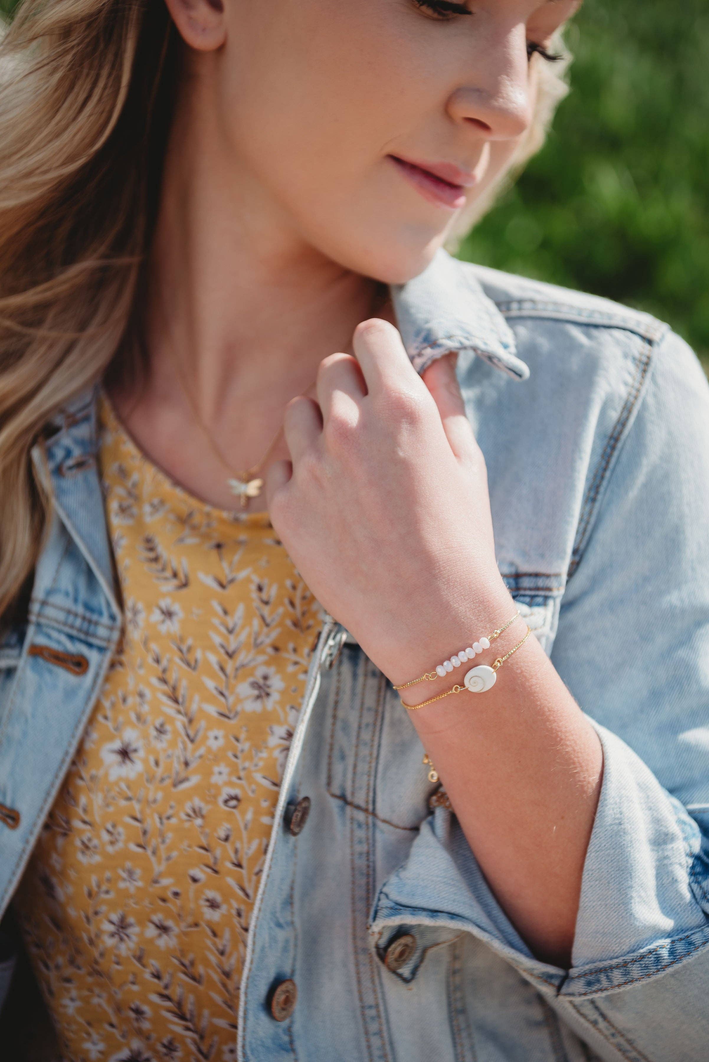 SALTY CALI - Vente Bracelet de perles - Shiva Bolo ~ Coquilles salées4