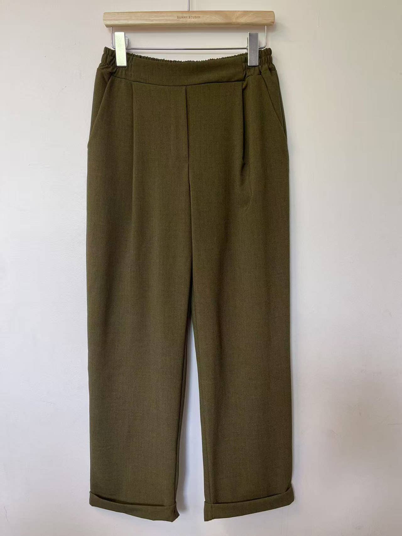 SUNNY STUDIO - Vente Pantalon – femme - Pantalon femme élégant en textile0