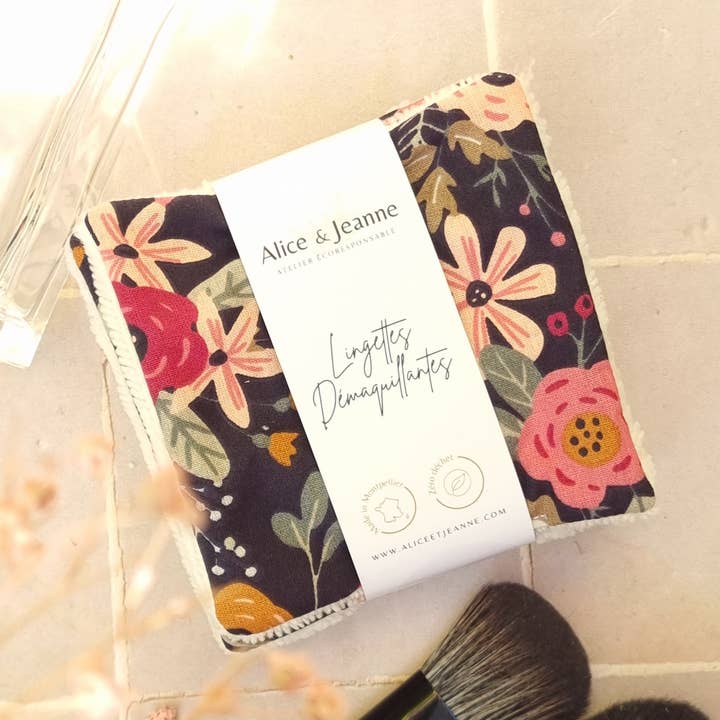 Sophie tvättbara sminkborttagningsservetter X5 för wholesale av Alice et Jeanne