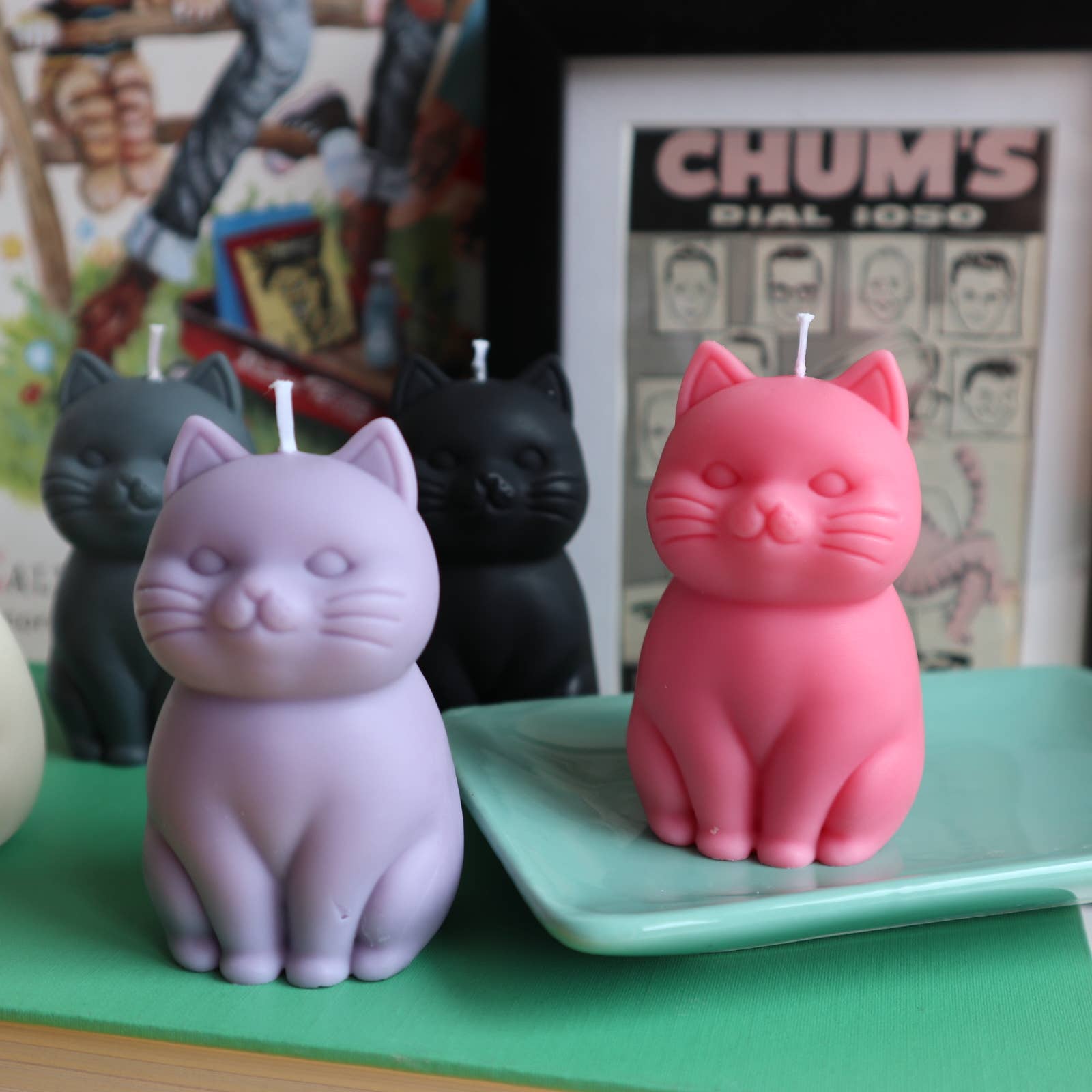 Drop Dead Candles - Wholesale Novelty Candle - Cute Cat Candle10