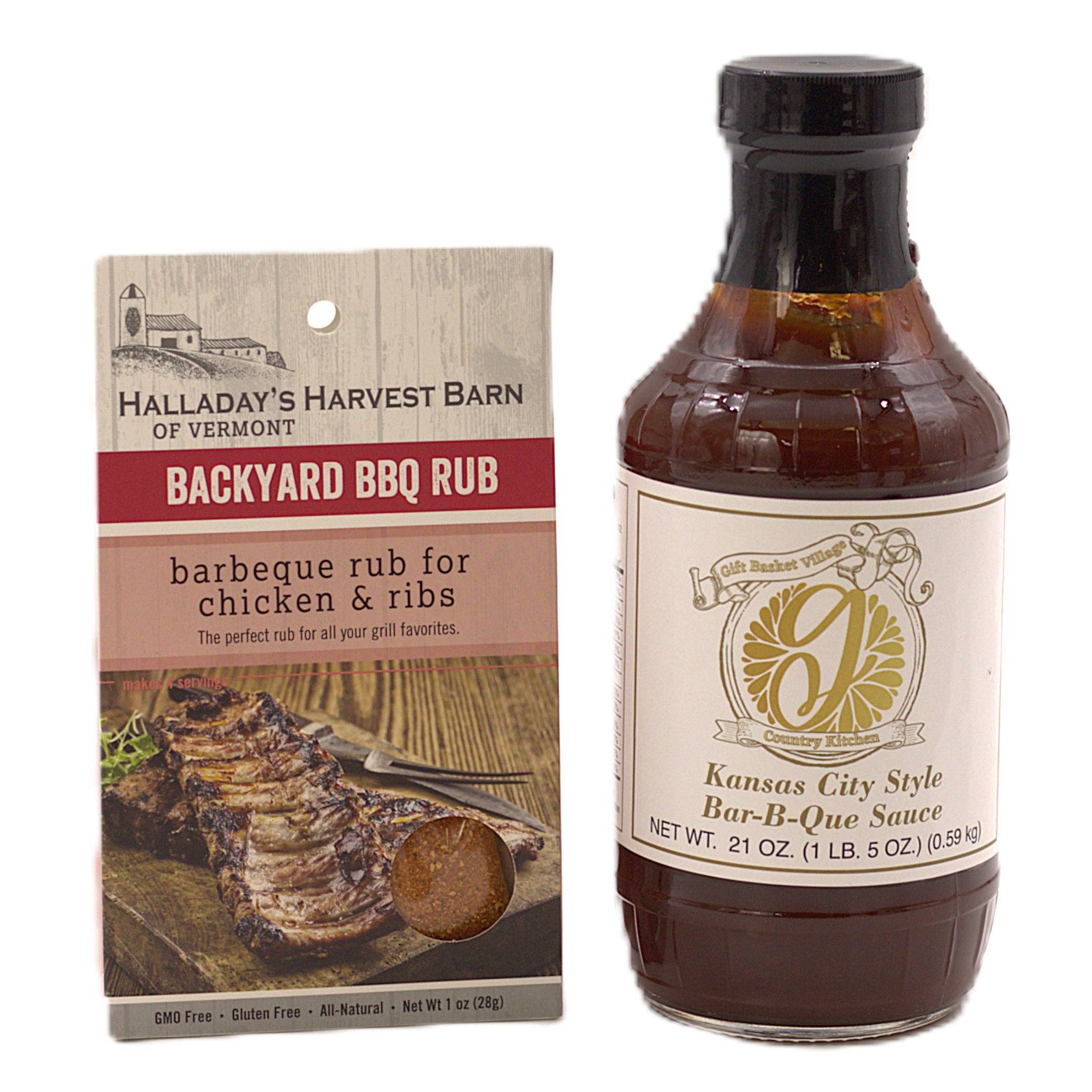 Gift Basket Village LLC – wholesale BBQ sauce – Smokey & Tangy BBQ Gift Set – Grilling Essentials3