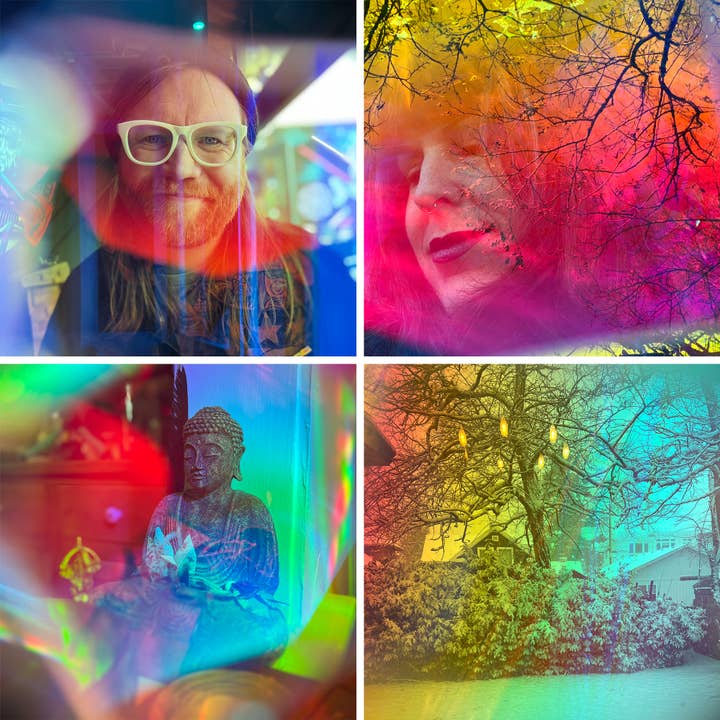 Wokeface – Engroshandel Greb til telefon – Wokeface prism vision-kamerafilter med klips1