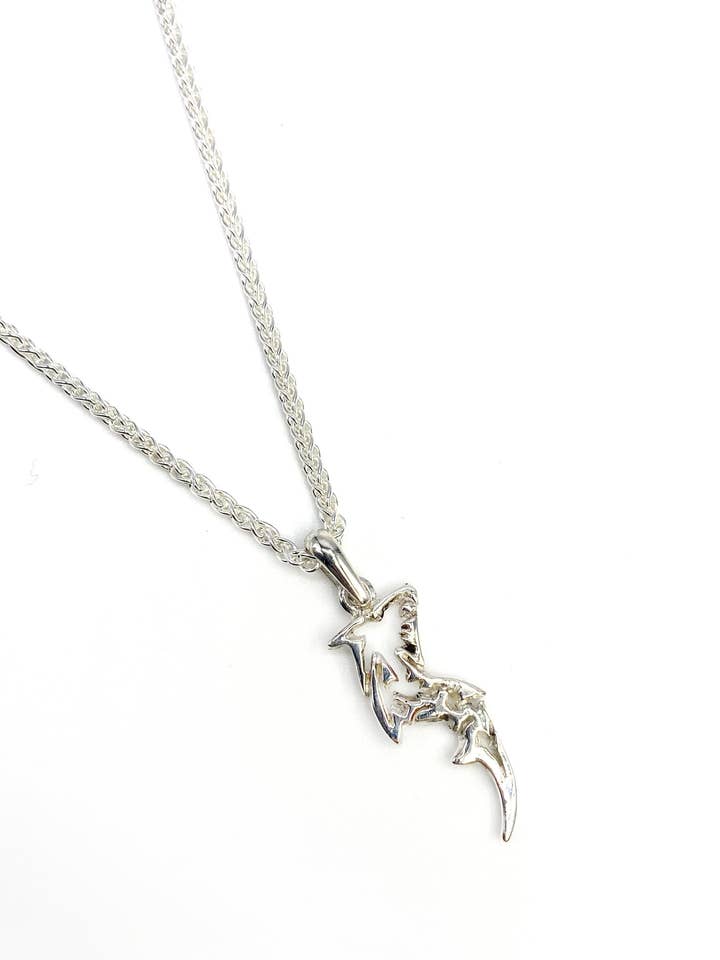 Sterling zilveren rebel hanger ketting voor wholesale door Ocean Rebel