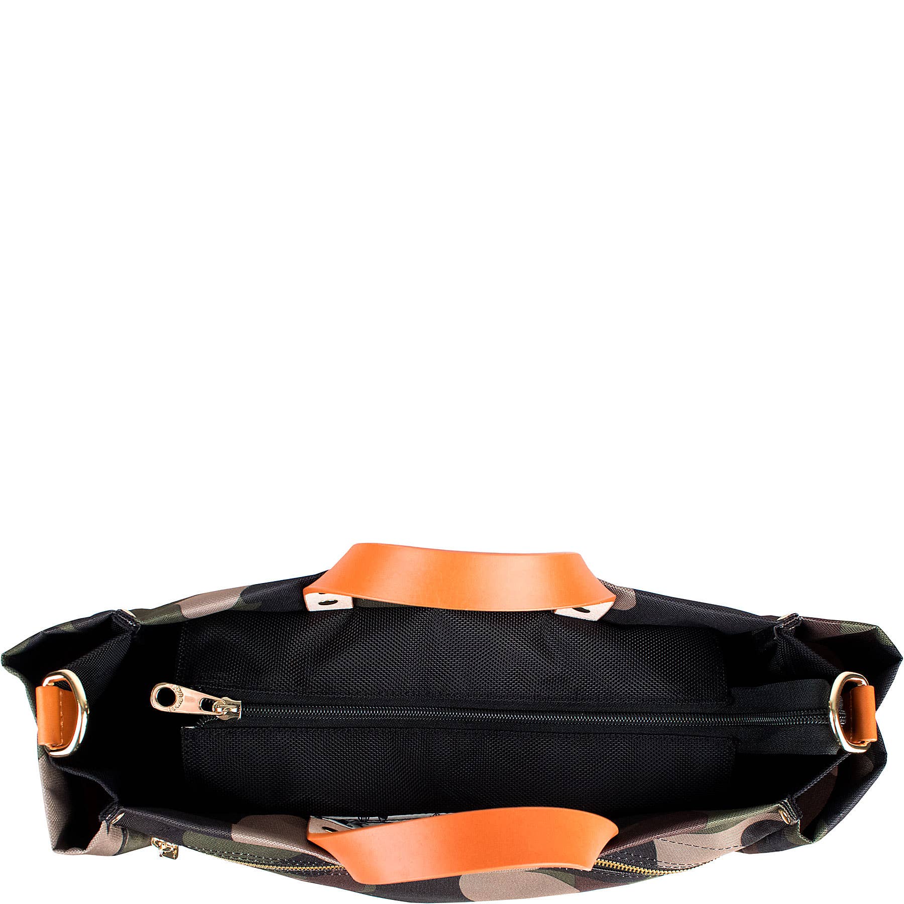 Boulevard - Wholesale Tote Bag - Women's - "Parker" Camo Nylon Tote with Leather Accents5