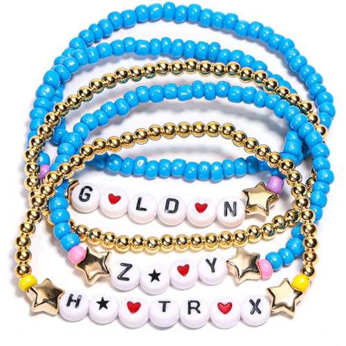 Little Trendy - Vente Bracelet de perles – enfant - Bracelets superposés perlés inspirés de la K-pop KDH1