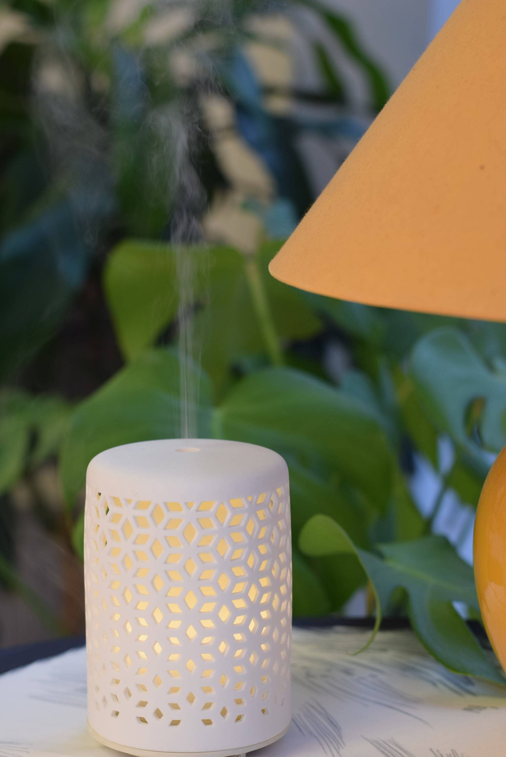 Oriwest - Wholesale Electronic Diffuser - Reverie Ceramic Ultrasonic Diffuser Gift Pack with 10ML Oil2